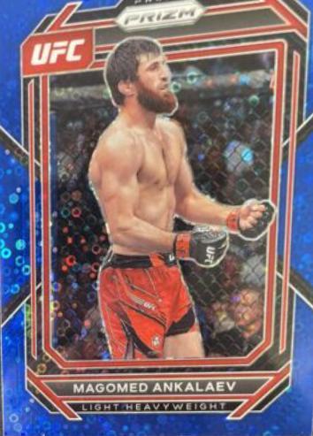 Magomed Ankalaev 2023 Panini Prizm Under Card UFC Base #190 Blue