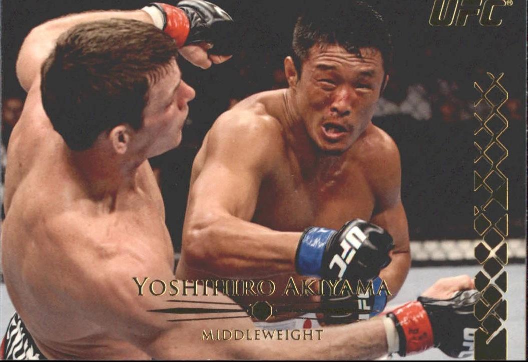 Yoshihiro Akiyama 2011 Topps UFC Title Shot Base #79 Gold
