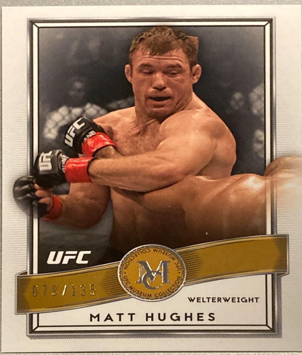 Matt Hughes 2016 Topps UFC Museum Collection Base #5 Copper