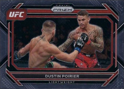 Dustin Poirier 2023 Panini Prizm UFC Base #2 Black