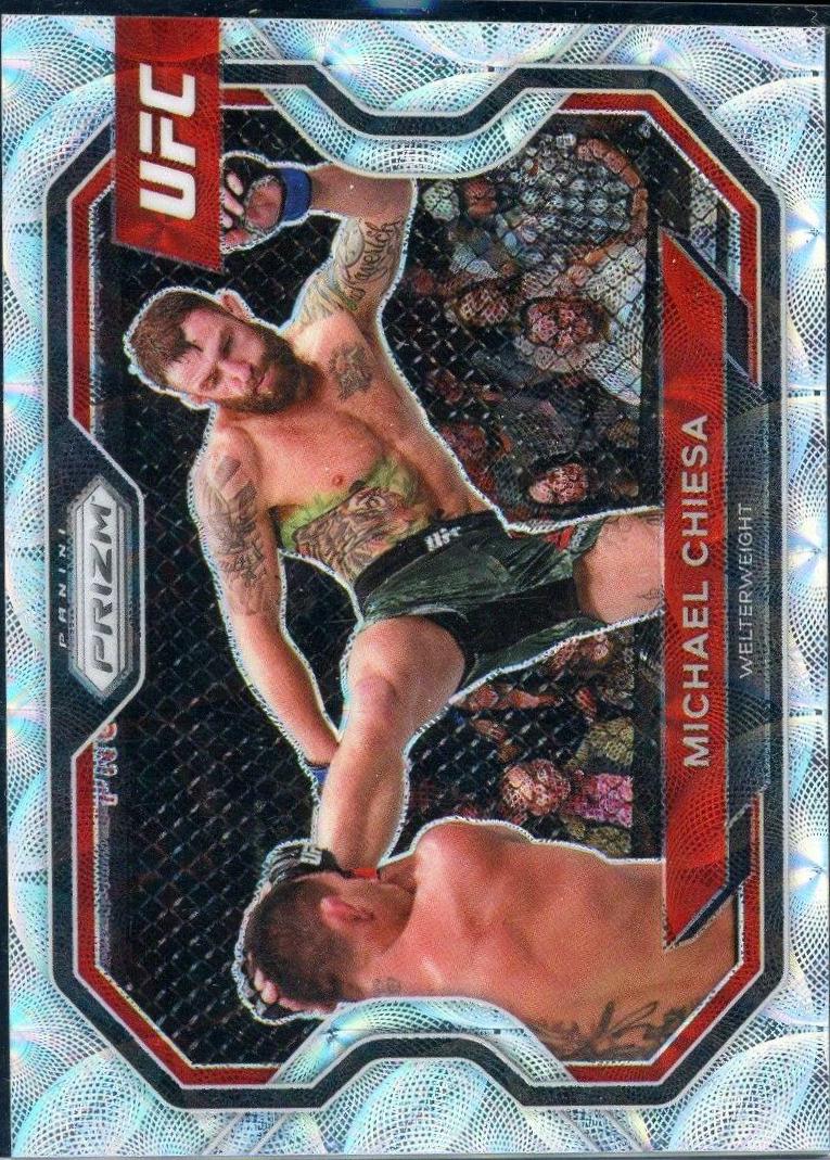 Michael Chiesa 2021 Panini Prizm UFC Base #173 Premium