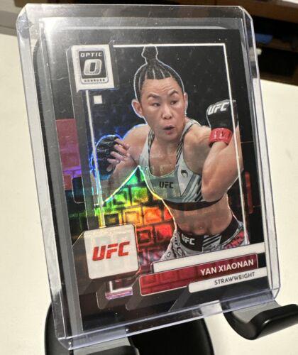 Yan Xiaonan 2023 Panini Donruss Optic UFC Base #48 Black Pandora