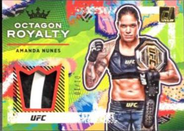 Amanda Nunes 2022 Panini Donruss UFC Octagon Royalty #24 Prime