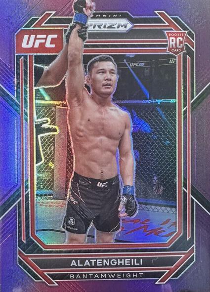 Heili Alateng 2023 Panini Prizm UFC Base #101 Purple