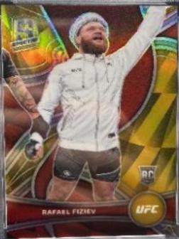 Rafael Fiziev 2022 Panini Chronicles UFC Base Spectra #384 Gold