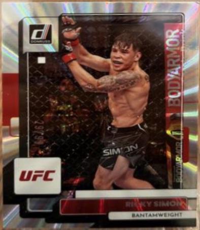 Ricky Simon 2023 Panini Donruss UFC Base #157 Laser