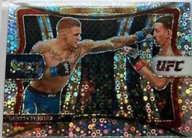 Dustin Poirier 2021 Panini Select UFC Premier Level #116 Disco