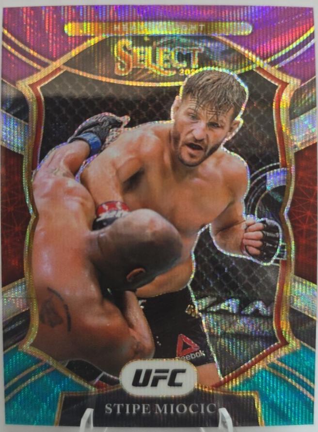 Stipe Miocic 2021 Panini Select UFC Concourse #61 Tri Color