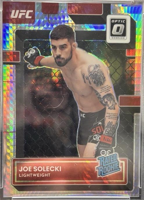 Joe Solecki 2023 Panini Donruss Optic UFC Base #117 Lucky Envelopes