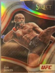 Jon Jones 2022 Panini Select UFC Octagonside #259 Silver
