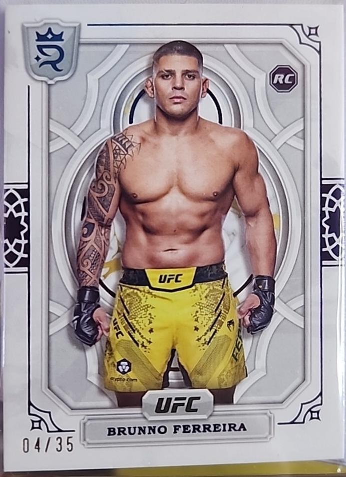 Brunno Ferreira 2024 Topps Royalty UFC Base #23 Purple