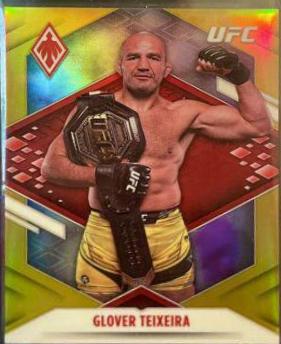 Glover Teixeira 2022 Panini Chronicles UFC Base Phoenix #313 Gold