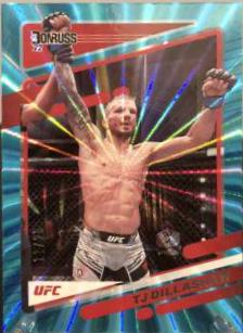 TJ Dillashaw 2022 Panini Donruss UFC Base #98 Teal