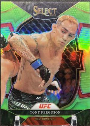 Tony Ferguson 2023 Panini Select UFC Concourse #83 Neon Green
