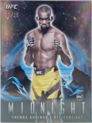 Themba Gorimbo 2024 Topps Midnight UFC Base #99 Moonrise