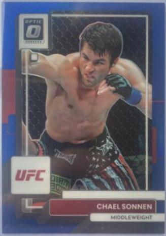 Chael Sonnen 2023 Panini Donruss Optic UFC Base #2 Blue