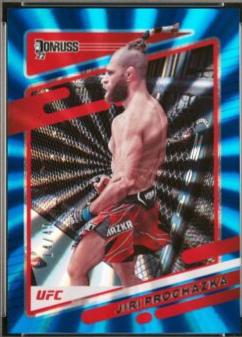 Jiri Prochazka 2022 Panini Donruss UFC Base #81 Blue