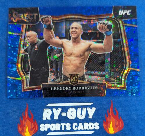 Gregory Rodrigues 2023 Panini Select UFC Octagonside #230 Blue Disco