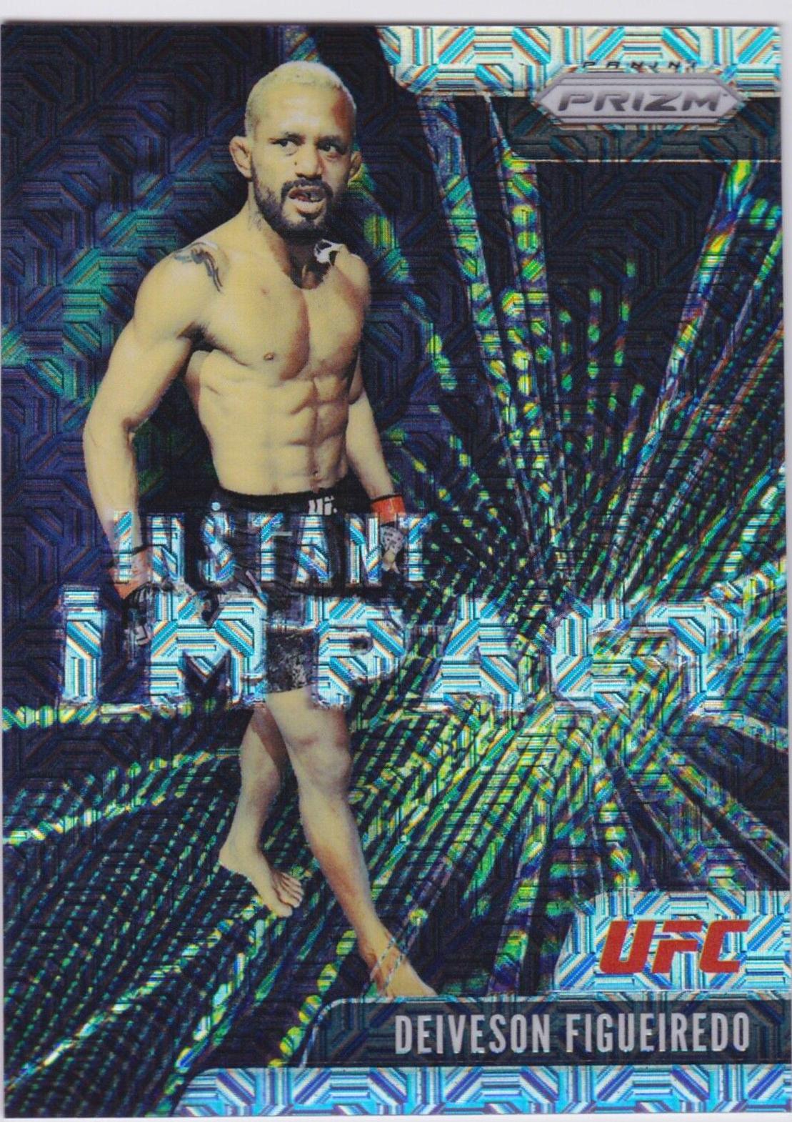 Deiveson Figueiredo 2021 Panini Prizm UFC Instant Impact #17 Mojo