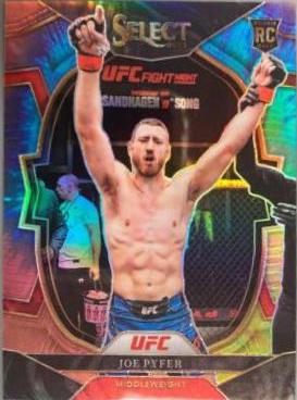 Joe Pyfer 2023 Panini Select UFC Concourse #66 Green Disco