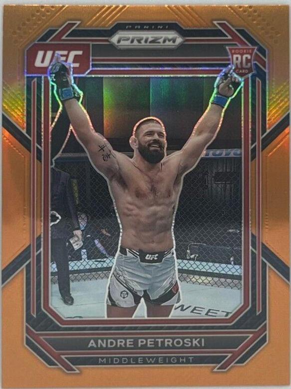 Andre Petroski 2023 Panini Prizm UFC Base #171 Orange