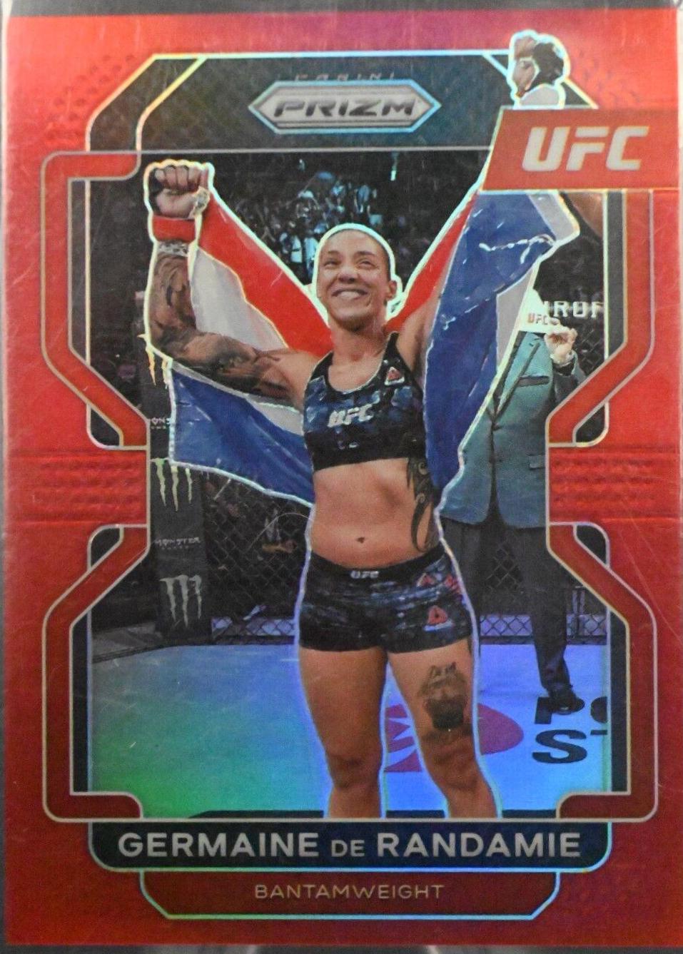 Germaine de Randamie 2022 Panini Prizm UFC Base #173 Red