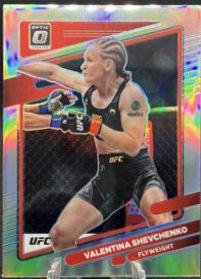 Valentina Shevchenko 2022 Panini Donruss Optic UFC Base #41 Holo
