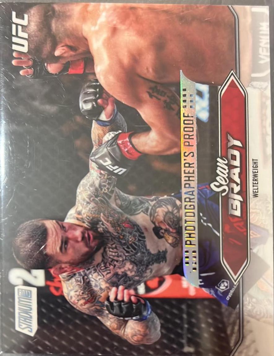Sean Brady 2025 Topps Stadium Club UFC Base #129 Photographer's Proof