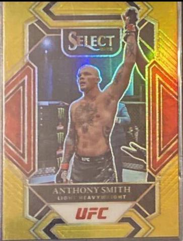 Anthony Smith 2022 Panini Select UFC Mezzanine #373 Gold