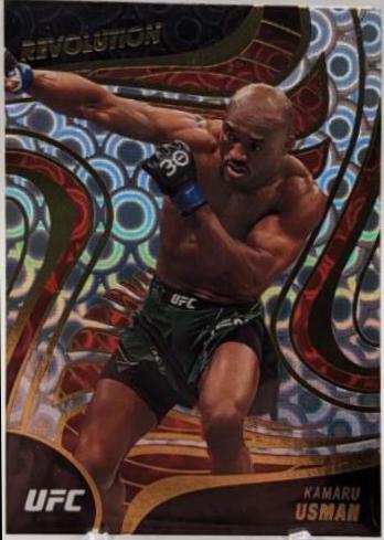 Kamaru Usman 2023 Panini Chronicles UFC Revolution #14 Groove