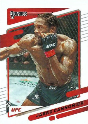 Jared Cannonier 2022 Panini Donruss UFC Base #51 Orange