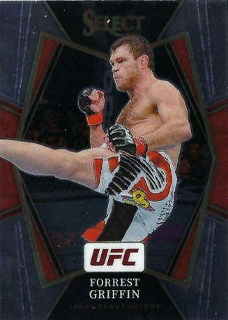 Forrest Griffin 2022 Panini Select UFC Premier Level #188 Blue Prizm