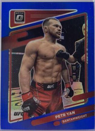 Petr Yan 2022 Panini Donruss Optic UFC Base #74 Blue