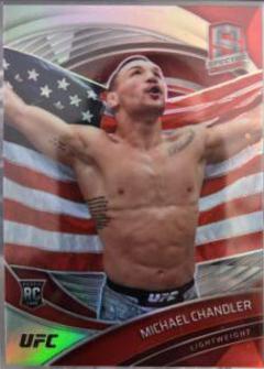 Michael Chandler 2021 Panini Chronicles UFC Base Spectra #285 Red