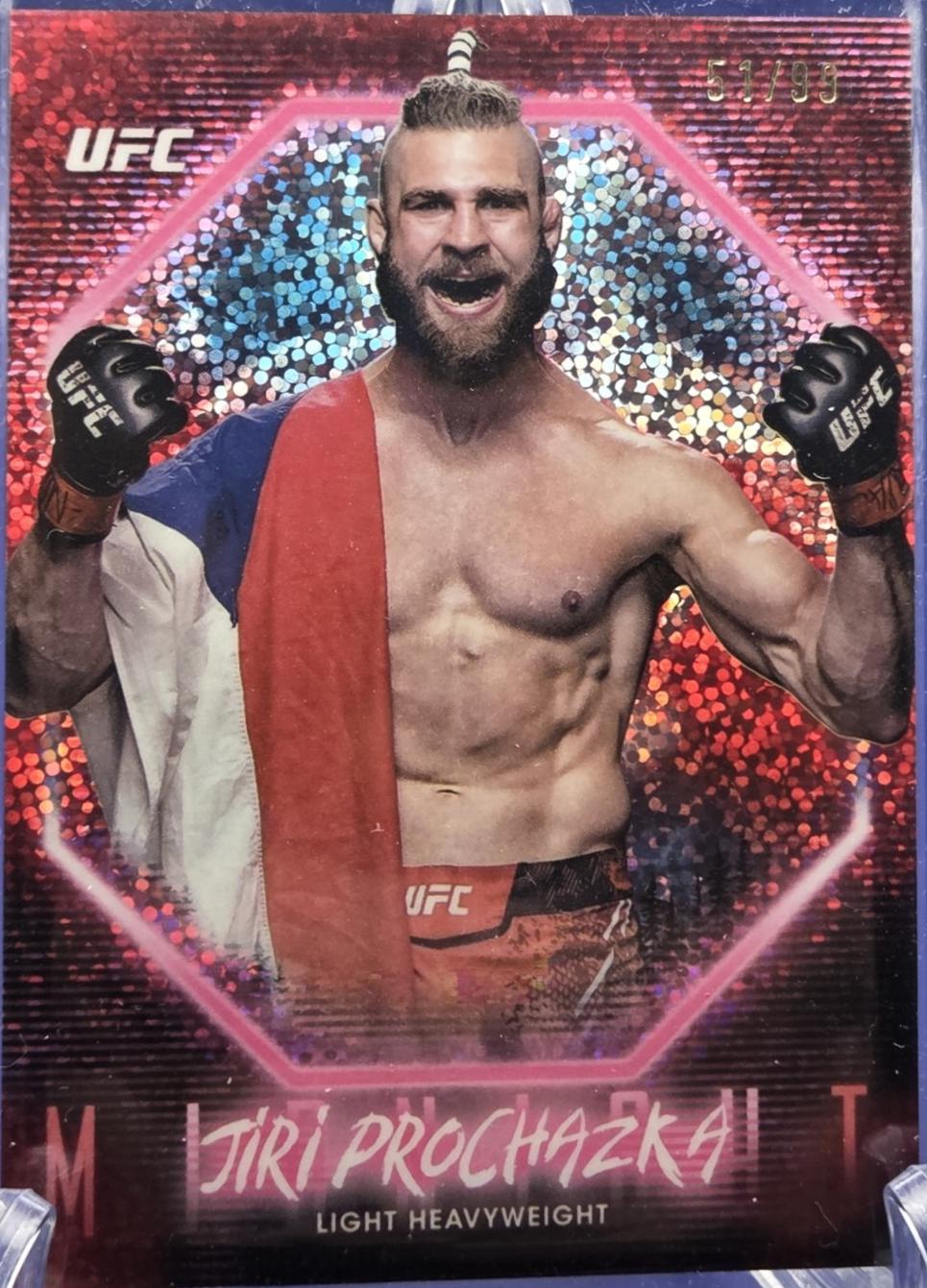 Jiri Prochazka 2025 Topps Midnight UFC Base #28 Twilight