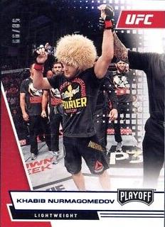 Khabib Nurmagomedov 2021 Panini Chronicles UFC Base Playoff #63 Blue