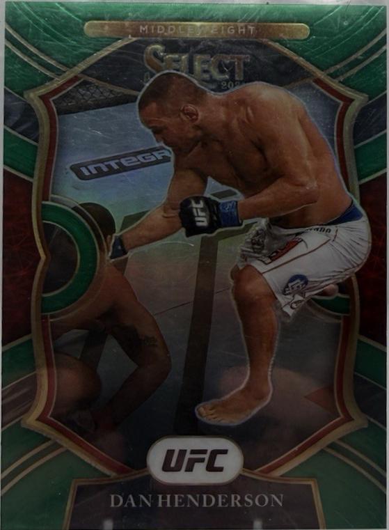 Dan Henderson 2021 Panini Select UFC Concourse #80 Green