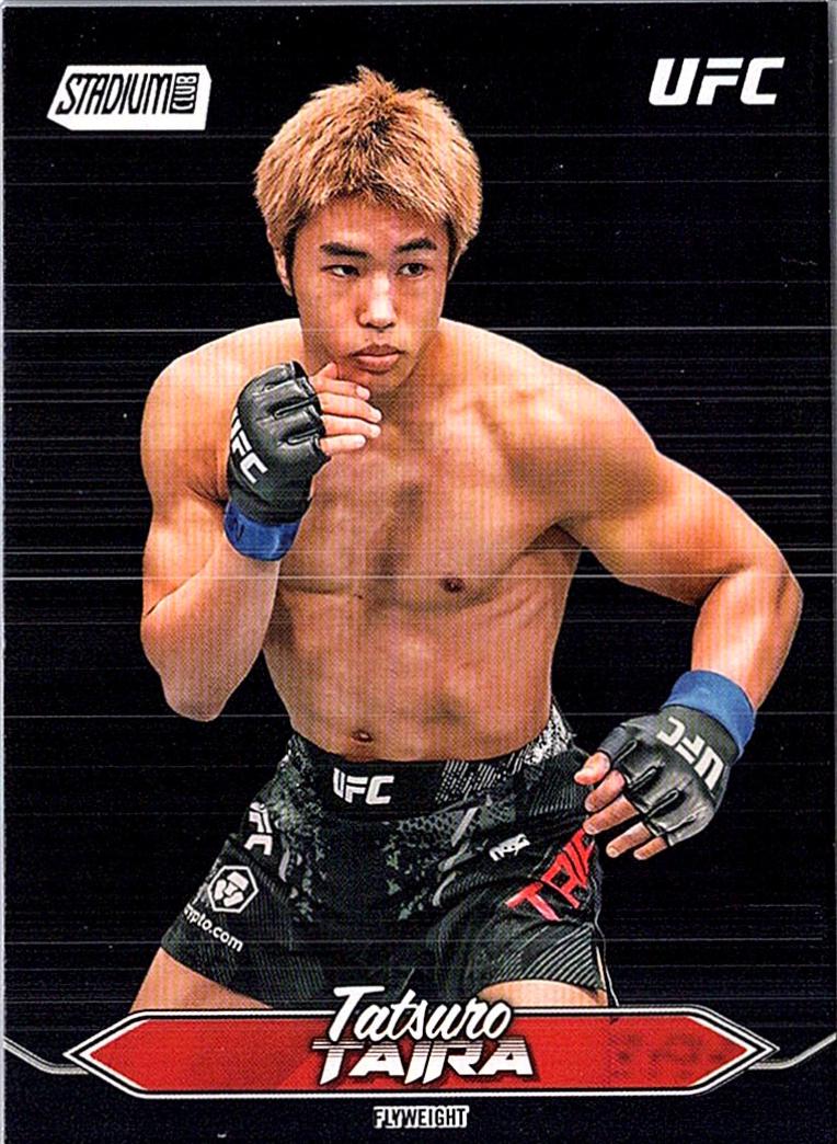 Tatsuro Taira 2025 Topps Stadium Club UFC Base #58 Black