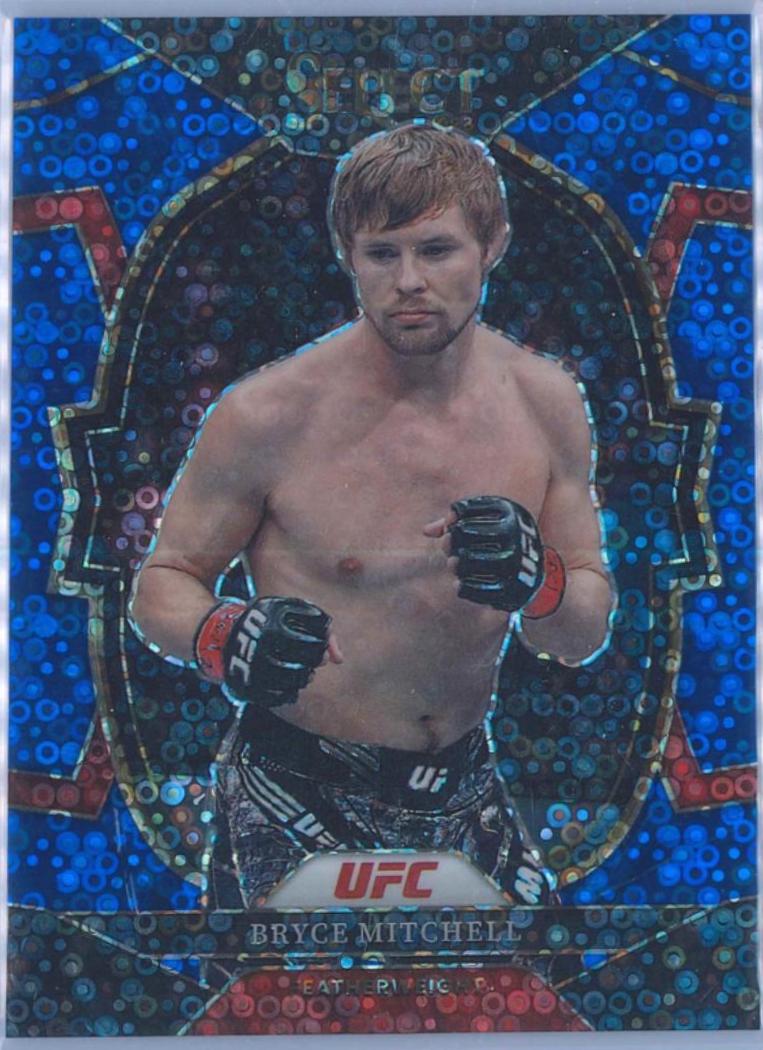 Bryce Mitchell 2023 Panini Select UFC Concourse #70 Blue Disco