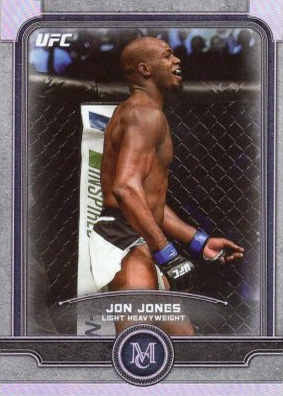 Jon Jones 2019 Topps UFC Museum Collection Base #25 Canvas