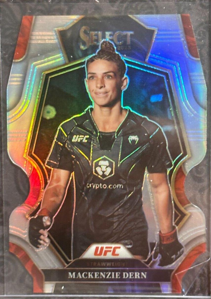 Mackenzie Dern 2023 Panini Select UFC Premier Level #146 Silver Die Cut