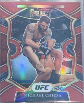 Michael Chiesa 2021 Panini Select UFC Concourse #19 Red