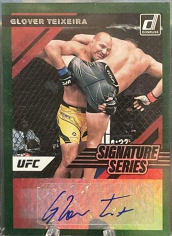 Glover Teixeira 2022 Panini Donruss UFC Signature Series #70 Green