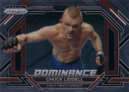 Chuck Liddell 2023 Panini Prizm UFC Dominance #14 Black