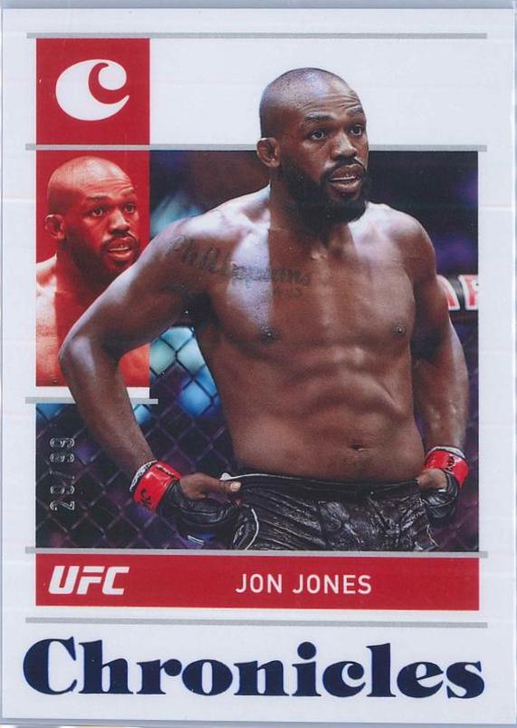 Jon Jones 2022 Panini Chronicles UFC Base Chronicles #65 Blue