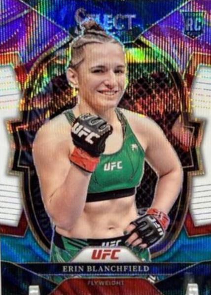 Erin Blanchfield 2023 Panini Select UFC Concourse #14 Tri Color