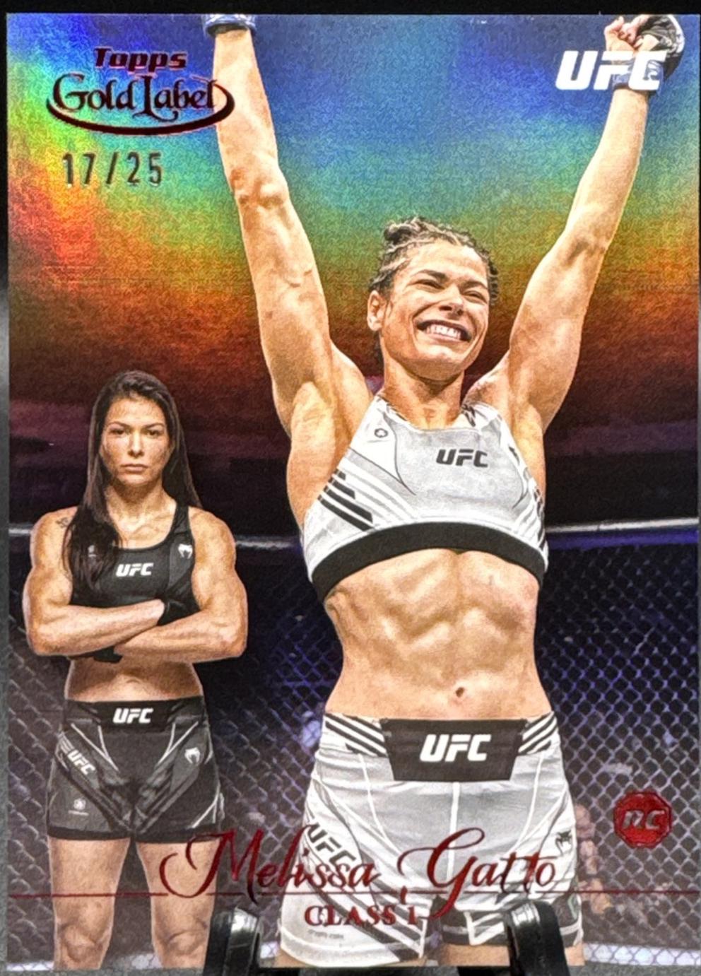 Melissa Gatto 2024 Topps Gold Label UFC Base Class I #57 Gold