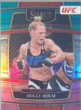 Holly Holm 2022 Panini Select UFC Premier Level #115 Black Disco