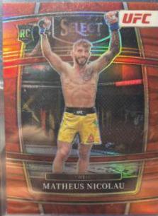 Matheus Nicolau 2022 Panini Select UFC Concourse #83 Red