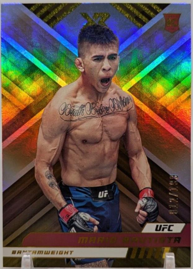 Mario Bautista 2023 Panini Chronicles UFC Base XR #297 Red